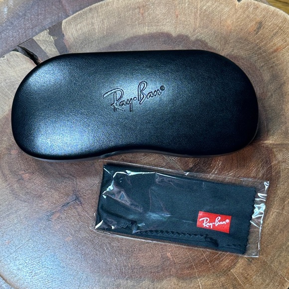 Ray-Ban Accessories - NEW RAY BAN SUNGLASSES CASE & CLEANING CLOTH